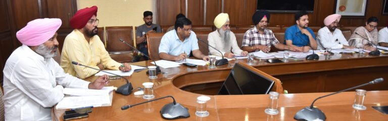 Panchayat Departments Meeting