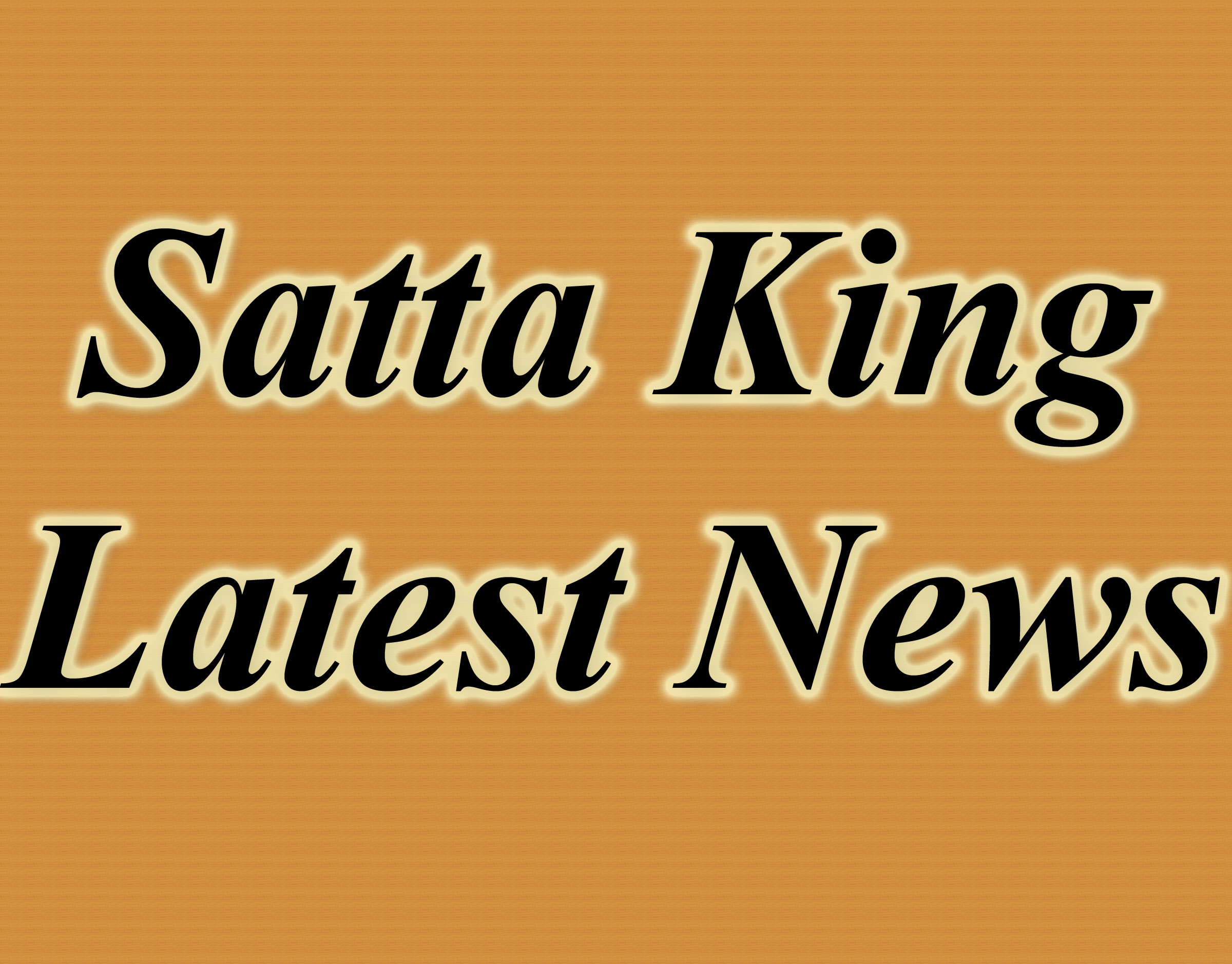 Satta King News