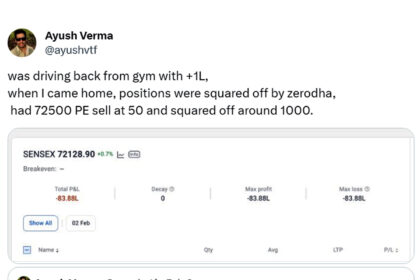 Ayush Verma Trader Loss