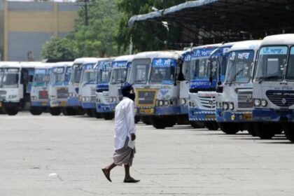 Bus Strike in Punjab