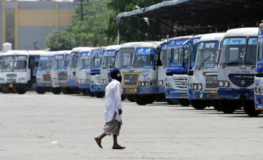 Bus Strike in Punjab