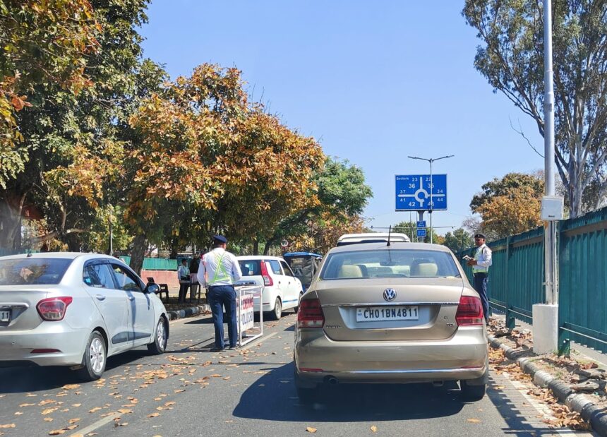 Chandigarh Police Checking