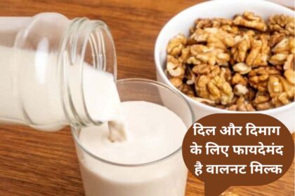 Walnut Milk Benefits