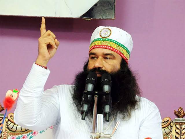 Dera sacha sauda chief Gurmeet Ram Rahim Singh