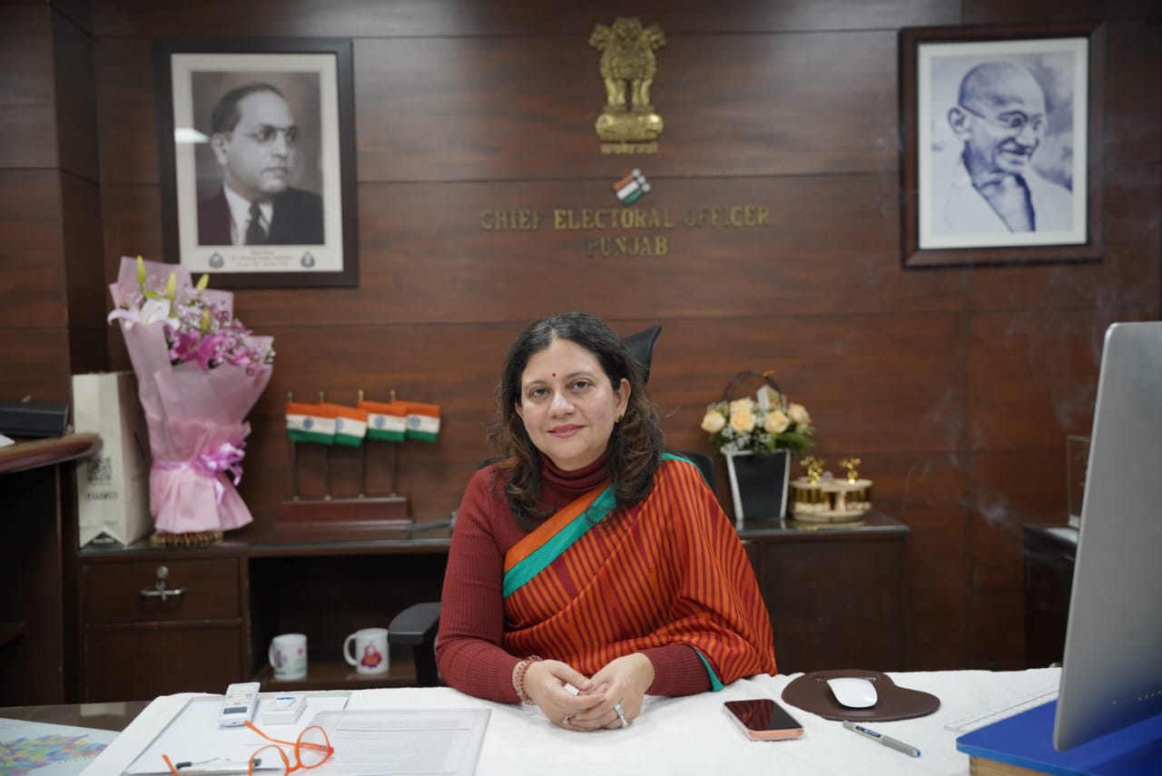 Anindita Mitra assumes charge as the Chief Electoral Officer Punjab