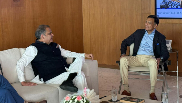 Steel Sector in Rajpura - Sanjeev Arora meets industrialist Sajjan Jindal