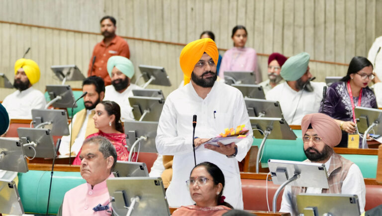 Punjab Budget 2026-27 Rural Development Minister Tarunpreet Singh Sound