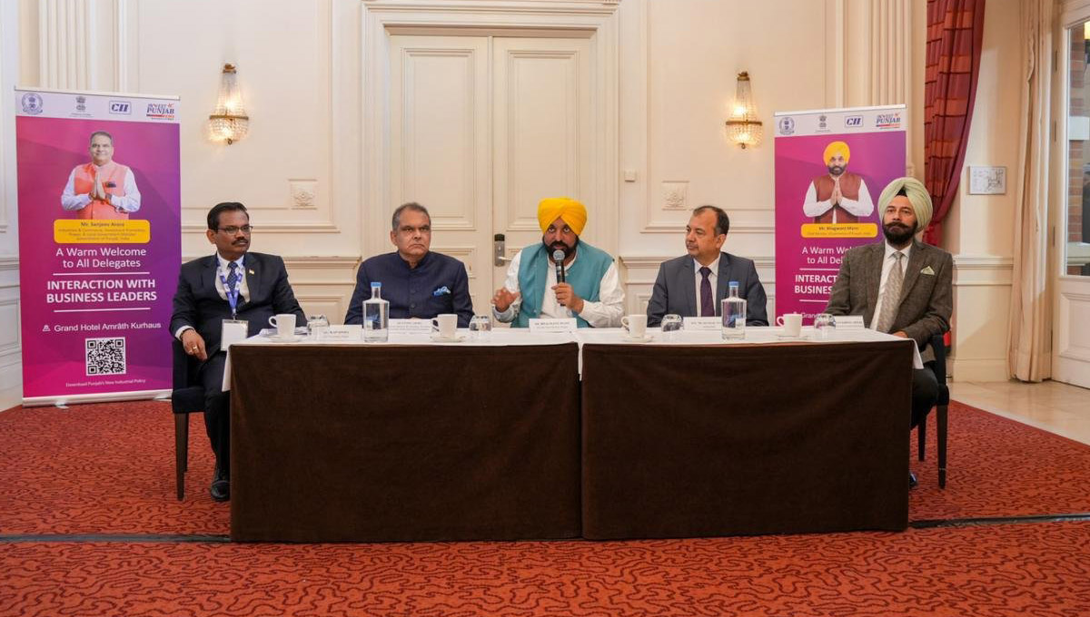 CM Bhagwant Mann Invites Global Companies to Invest