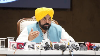 Punjab Politics CM Bhagwant Mann Lashes Out Over ED Raids