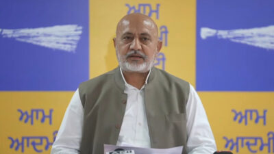 Tower Morcha End Gurjit Singh Khalsa Descends Safely