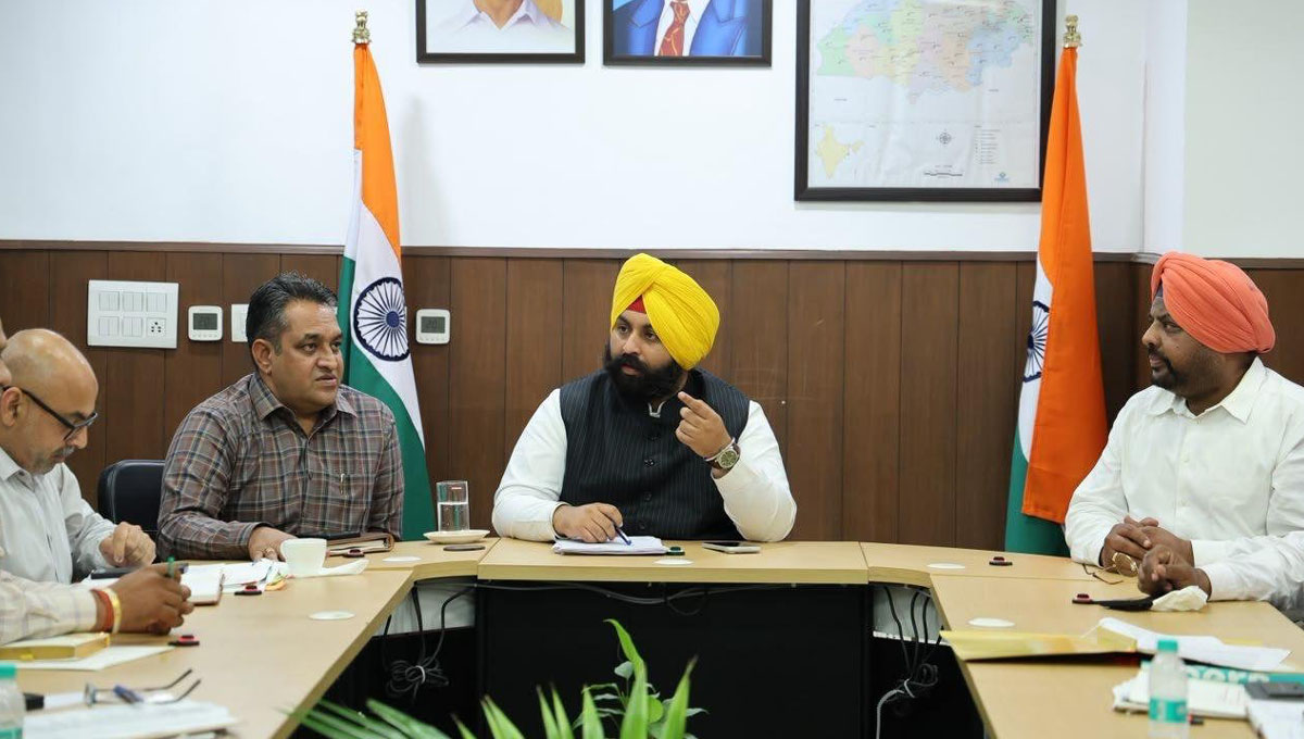 Harjot Bains directs officials to conduct weekly reviews