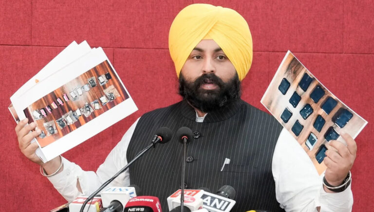Harjot Bains said We will not let Punjab education system be maligned