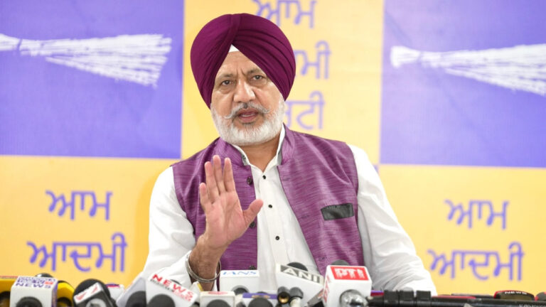 Harbhajan Singh is defaming Punjab at the behest of the BJP