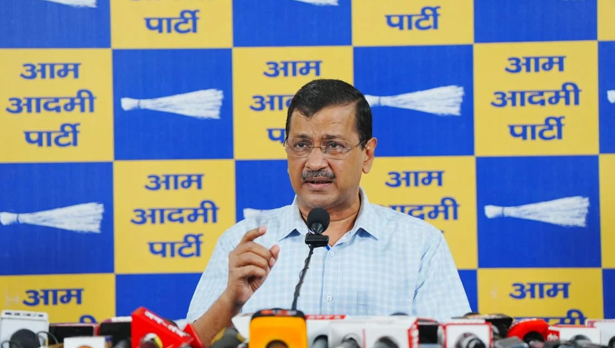 Kejriwal attacks Delhi Lakshmi Yojana