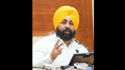 Major overhaul of the education system, investment of 2300 crore says Harjot Bains