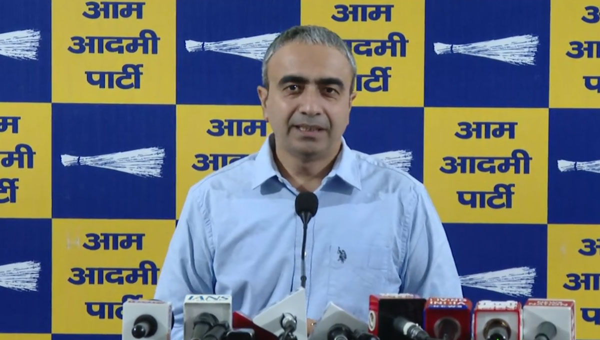 AAP questions Election Commission on Raghav Chadha becoming a Delhi voter
