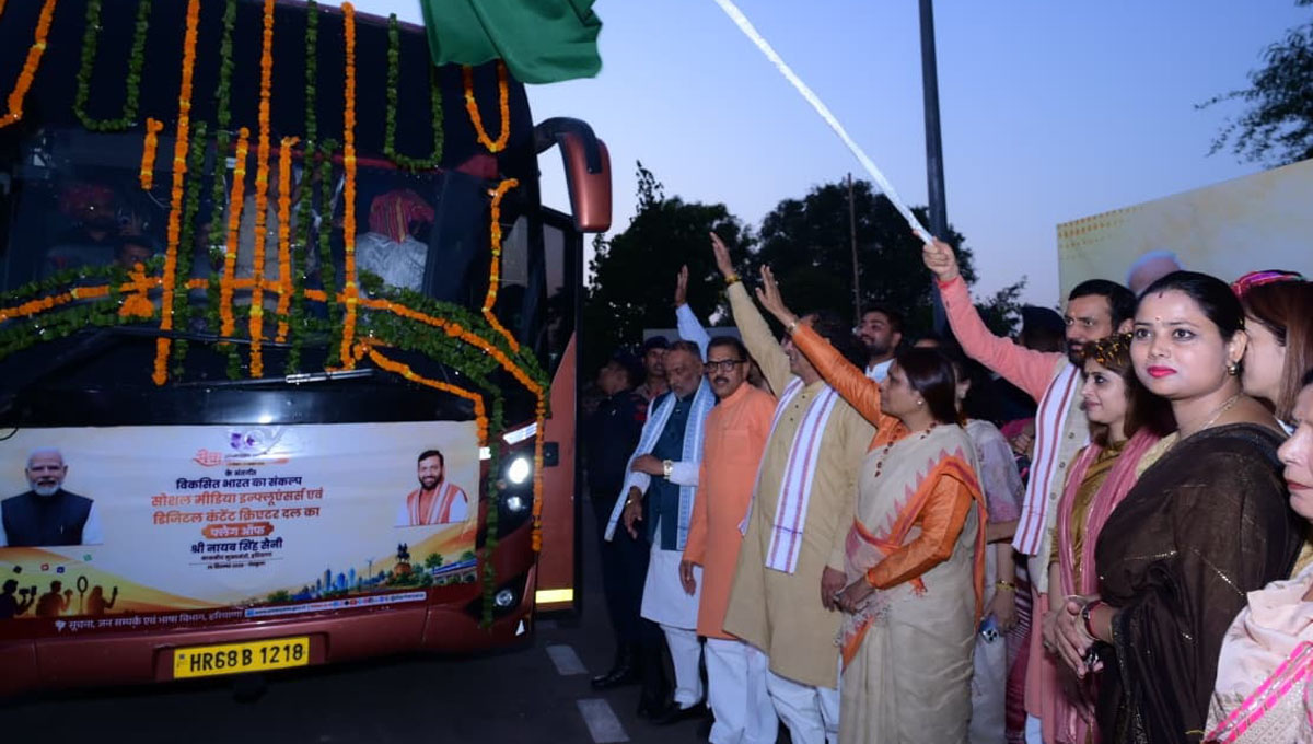 Nayab Saini appeals to influencers to take development works to the masses